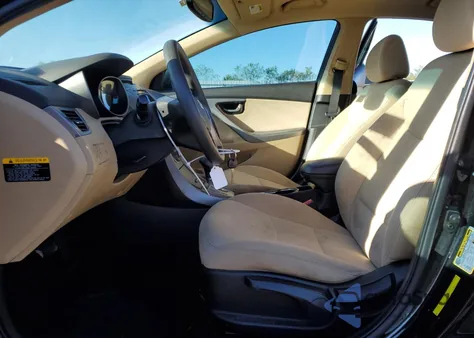 2013 Hyundai Elantra Gls from USA, damaged, VIN 5NPDH4AE3DH381153